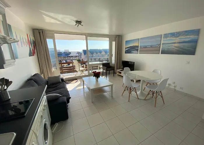 Beau Duplex Marina, F3 Avec Balcon Deauville